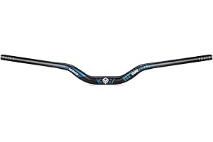 GEWAGE Guidon Riser pour Vélo en Alliage d'Aluminium Léger, Longueur 780mm, Compatible avec Potence 31,8mm, Idéal pour VTT, Route et Vélo électrique Options de Hauteur Réglables (Hauteur 55mm BL)
