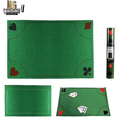 MISTER GADGET 1 TAPIS DE JEUX EPAIS 40 X 60 CM CARTE POKER BELOTE GUINCHE LUXE ANTIDERAPANT