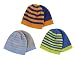 TICK TOCK Babies Baby Boys Beanie Hat Stripy Winter Warm Comfy Soft Multi Pack