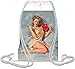 Produktbild Pin Up Girl Reading Diary Kordelzug Beutel