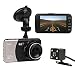 Produktbild Auto Kamera, JC Beauty Dashcam 2 Lens FULL HD 1080P DVR mit 170° Weitwinkel, 4.0" IPS Nachtsicht, Loop Aufnahme, G-Sensor, Bewegungserkennung, Parkmonitor, WDR (3 Jahre Garantie)
