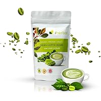 Iherbal ORGANIC ARABICA UNROASTED GREEN COFFEE BEANS FOR WEIGHT LOSS AND DETOXICATION (INSTANT GREEN COFFEE)200GM
