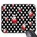 Price comparison product image Customized Design Rectangle Non-Slip Rubber Mousepad Gaming Mouse Pad Ladybug Dots Mouse Mat