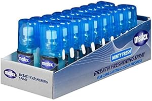 DABMOO 12 X New Medex Mint Freshener Mouth Bad Breath Long Lasting Minty Fresh Compact Pack Handbag Size Instant Refreshing Spray 20ml