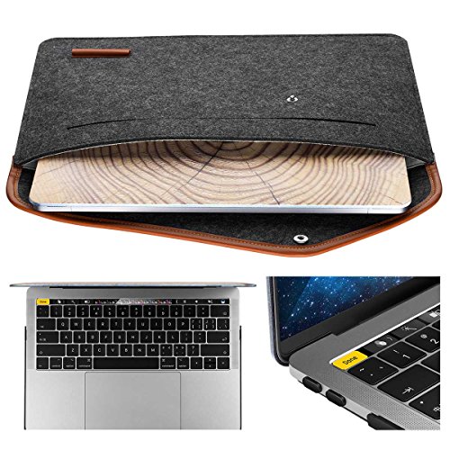 miger MacBook Pro 33  cm Case 2017    2016  Hard Shell Schutzh  lle f  r A1706 A1708 braun Tree Rings 13 Inches Model A1706 A1708 