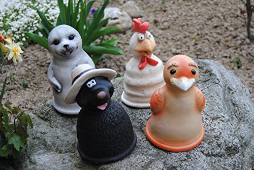 Zaunhocker, Zaun, Deko, Tier, Zaungucker, Zaungast, Zaunvogel, Zaundeko Maulwurf - 4