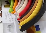 Design61 Universal Eckenschutz Schutzecken Sicherheits Schutz Ecken Kantenschutz Sicherungspuffer Schutzkappen Schaumstoff Tischkantenschutz Stoßschutz selbstklebend 2m in creme-weiß - 2