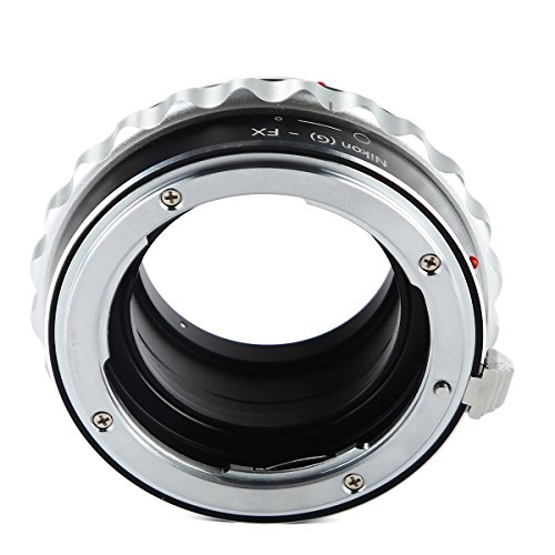K F CONCEPT Bague adaptation objectif pour monter objectif Nikon G vers bo  tier Fujifilm Fuji FX X-Pro1 X-M1 X-A1 X-E1 en m  tal