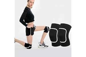 KENANLAN Rodilleras Deportivas, Rodilleras Protectoras, Rodilleras Cómodas Y Transpirables, Protectores de Rodilla de Esponja para Bailar, Correr, Ciclismo, Yoga, Rodilleras Protectoras, 1 Par(S)