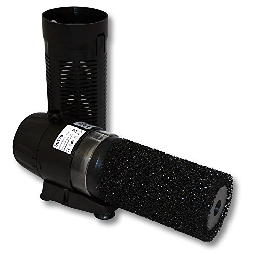 SunSun CUP-129 UVc 9W Klärer Springbrunnenpumpe Teichpumpe mit 4 Fontänendüsen 1000l/h 24W - 4