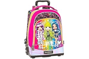 RAINBOW HIGH Franco Cosimo Panini Sac à Dos organisé, Valise pour Fille, Multicolore, M, Multicolore, M, Sac à Dos de Voyage