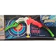 BabyGo Archery Set Arrow Bow Toy, Colourful Bow with 5 Foam Darts, Suction Cup