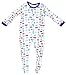 Baby Boys Pack of 3 Sleepsuits with Feet Smile Camera Motif sizes from Newborn to 24 Months