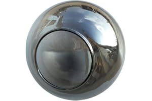 KCO Paralume di ricambio per illuminazione in vetro, moderno, grigio fumo, accessorio per applique da parete a sospensione (grigio fumo)