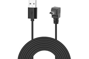 Lenink Caricabatterie per navigatore satellitare Garmin, cavo di ricarica mini USB da 2 m, compatibile con Garmin GPS SAT NAV 42 44 51 52 54 55 56 57 58 60 65 66 67 68 70 71 tutte le serie Nuvi