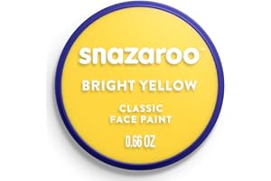 Snazaroo - Peinture Pour Visage et le Corps, Maquillage Pour Visage et Déguisement, Pour Enfants et Adults,Fard 18 ML, Couleur Jaune