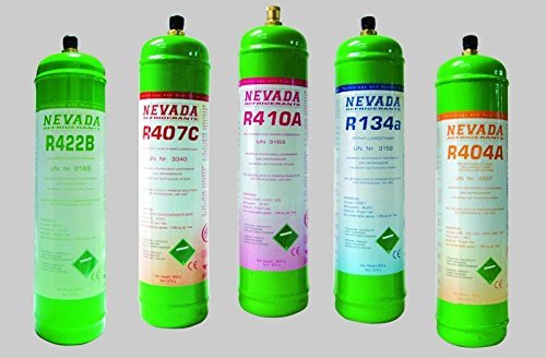 Preisvergleich Produktbild R134a Kältemittel 1lt. - Eigentums - Zylinder + 1 x CLIMAFRESH, NEU