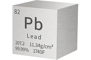 2,5 cm Wolfram-Würfel-Element, Metalldichtewürfel, Homostarry 99,95 % Reinheit, Lehrwerkzeug, Geschenke für Studenten, Lehrer, Wissenschaft, Chemie, Liebhaber, Material-Hobby-Collection, DIY