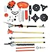 Produktbild Gusaman 8 In 1 65CC Pole Chainsaw Brush Cutter Garden Whipper Universal Hedge Trimm