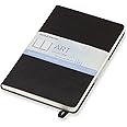 Moleskine 13 x 21 cm Large Art Collection Watercolour Notebook Sketchbook Album for Drawing with Hard Cover, Paper Suitable for Water, Colours and Watercolour Pencils, Black, 72 Pages