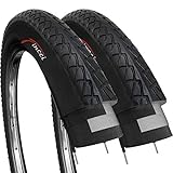 Banda de rodadura rápida de alta tracción para una conducción más rápida y cómoda.Además, proporciona un buen agarre en superficies desiguales como carreteras asfaltadas o pavimento.Neumático de reemplazo perfecto para bicicletas de montaña o carretera con ruedas de 26 "