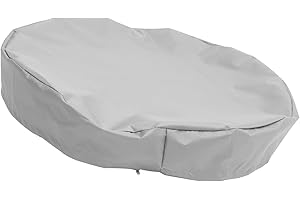 ANDRESLAD Sealed Bucket Top Cover Oxford Cloth Tank Cover Water Tank Cover Oxford Cloth Barrel Cover Protective Barrel Cover Rain Bucket Covers Garden Rain Bucket Cover Water Buckets Cover