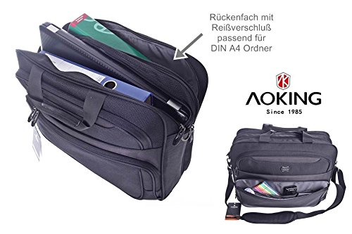* SONDERPOSTEN * XXL BAG TASCHE FLUGBEGLEITER MESSENGER UMHÄNGETASCHE BUSINESSTASCHE ARBEITSTASCHE SCHULTERTASCHE HERRENTASCHE DAMENTASCHE - 5