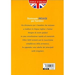 Dizionario di inglese per bambini