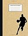 Produktbild Unruled Composition Notebook: BASKETBALL Brown Paper Soft Cover | Large (8.5 x 11 inches) Letter Size | 120 unlined pages | Plain Retro Notes