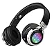 Produktbild riwbox wt-07 höhenverstellbar Kabellose Bluetooth Stereo Kopfhörer zusammenklappbar Headsets mit 3 LED-Lampen
