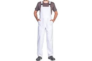 MAZALAT WORK WEAR Salopette da Lavoro Uomo, Taglie Grandi S-3XL, Made in EU, Colori Diversi, Tuta da Lavoro Uomo Qualità