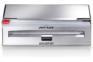 Jet-Cut Sistema di Ricarica Pellicole Alimentari in acciaio inox 30 cm, con 500m Jet-Cut + pellicola Alustar 70m