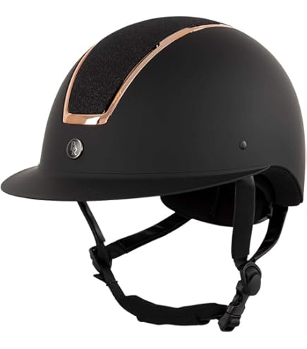 Casquette/casque d'équitation Shire, velours, neuf, marine, noir