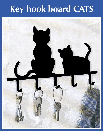 WENKO Schlüsselboard Katzen - 2