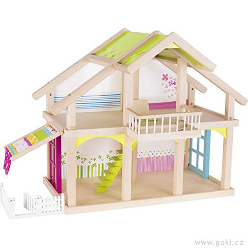 Preisvergleich Produktbild Goki 51588 - Puppenhaus Veranda Susibelle