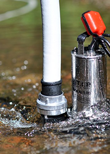 T.I.P. 30168 Profi Schmutzwasser Tauchpumpe und Baupumpe Extrema 400/11 Pro (2 Zoll Anschluss vertikal), bis 24.000 l/h Fördermenge - 7