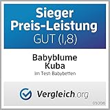Original BABYBLUME Baby und Kinderbett 140×70 Vollmassiv Umbaubar – Kuba – in verschiedenen Varianten - 6
