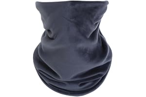 MARELUXE Snoods for Men Women, Neck Warmer Men, Heated Scarf, Mens Snood, Winter Ski Mask, Outdoor Sports Face Covers, Thermal Fleece Snoods for Men, Scarf for Men, Unisex Neck Warmer Windproof