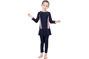 TianMai Mädchen Kinder Muslimische Bademode Islamische Schwimmanzug Badeanzug Burkini Muslim Swimwear