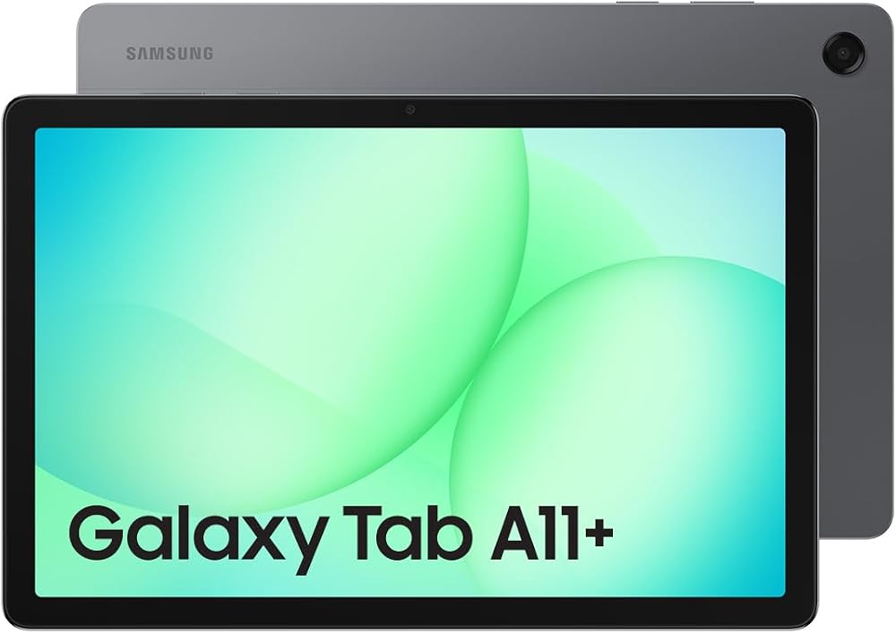 Samsung Galaxy Tab A11+, Android Tablet, Gri, WiFi Destekli, 8GB RAM, 256GB Depolama Alanı, 11 İnç (Samsung Türkiye Garantili)