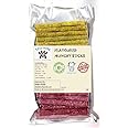 Paw Pups Flavoured Chew Munchy Sticks, Including Free Toy Inside !!!!! Dog Snacks Chicken and Mutton Flavour 1 Kg, Special Combo Offer (500g + 500g)