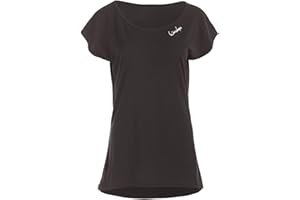 WINSHAPE Maglietta A Maniche Corte da Donna, Ultra Leggera, con Orlo Arrotondato, Mct013, Fit Style Maglietta Donna