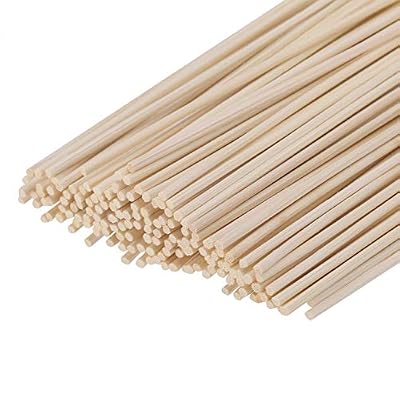 HOSSIAN Ensemble de 100 bâtonnets de diffuseur à roseaux - Bâtons de roseau en bois et rotin - Diffuseur de diffuseur - Spa-Aromathérapie(6.69''(17cm)