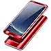 Produktbild Liqiqi für Samsung Galaxy S9 Hülle Ultra Dünn PC Hard Case 360 Grad Full Body Schutz für Samsung Galaxy S9 5.8 Zoll rot
