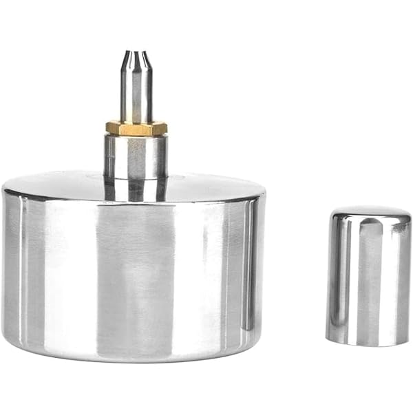 Lampada Ad Alcol In Metallo, Bruciatore 30ml, Luce Soffusa Per Esterni, Campeggio E Picnic
