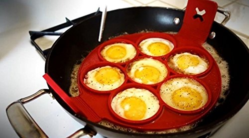 Die Zweite Generation Silikon Pfannkuchen Form, Non Stick Kuchen Maker Ei Ring Echte Produkt Lanbao - 3