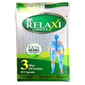 Dahuf Dr Relaxi Herbal Capsules for Joints Pain and Arthritis Pack Of 1