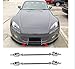 Produktbild Auxbeam 2 x Universal Einstellbare 173 MM Frontschürze Lip Splitter Rod Strut Krawatte Bar Unterstützung