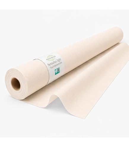 LILENO HOME Tischdeckenrolle 1,10 x 25 m - Tischdecke Art Deko Grau aus | Vlies - Stoffähnlich, abwaschbare Tischdecke als Rolle, Meterware Tischtuchrolle