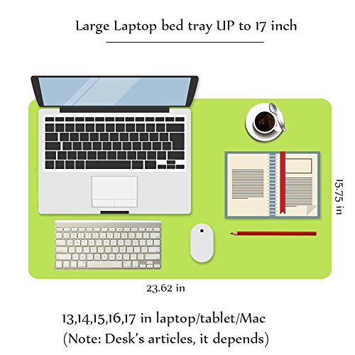 Große Bett Tablett nnewvante Laptop Schreibtisch Schoß Schreibtisch faltbar tragbare stehend Outdoor Camping Tisch, Breakfast Lesung Tablett Halter für Couch Boden Studenten Young Farbe - 4
